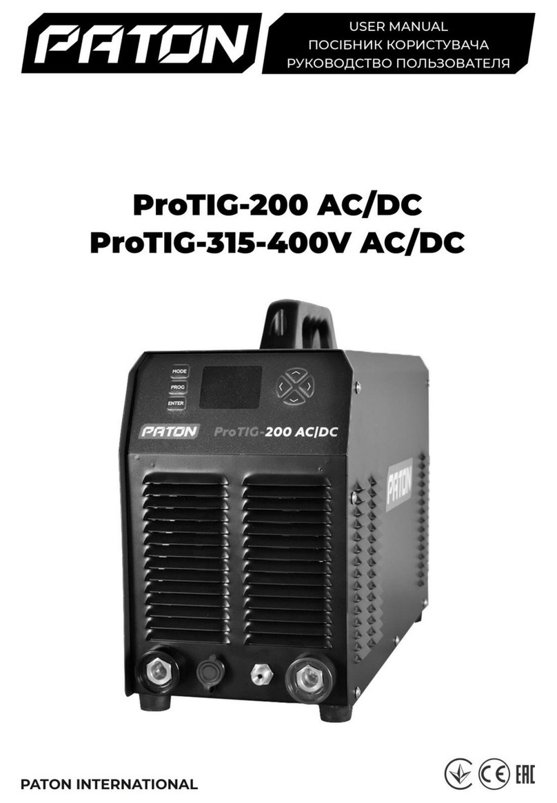 Paton ProTIG-200 User manual