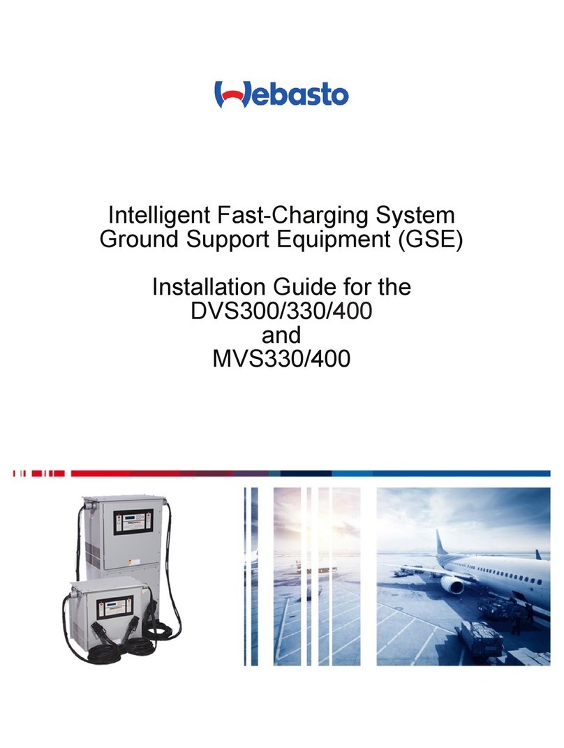 Webasto PosiCharge DVS 300 User manual Webasto PosiCharge DVS 300 User manual