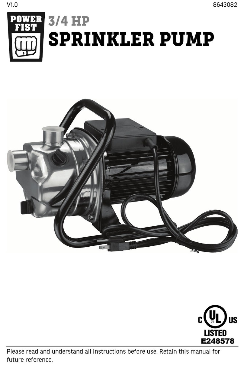 Power Fist 8643082 manual