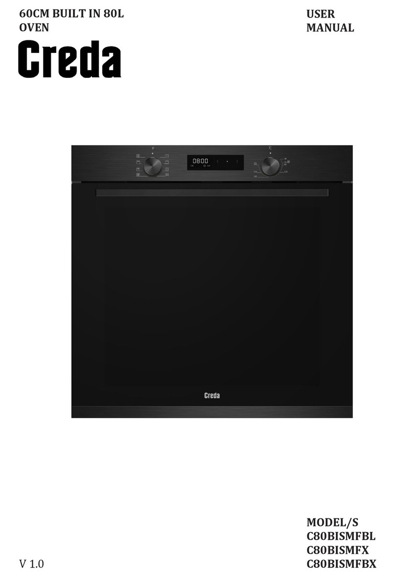 Creda C80BISMFBL User manual