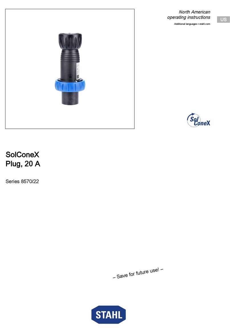 Stahl SolConeX 8570/22 Series operating instructions