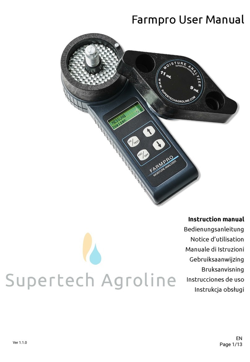 Supertech agroline Farmpro user manual