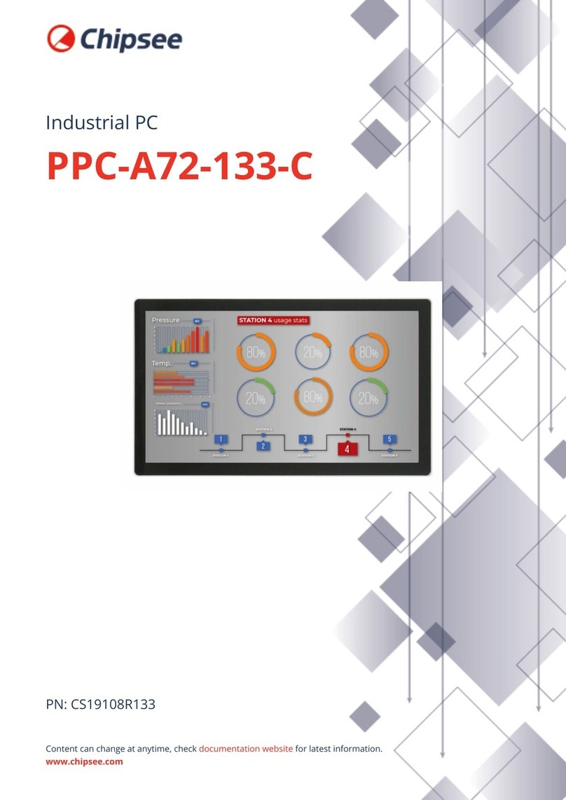 Chipsee PPC-A72-133-C User manual Chipsee PPC-A72-133-C User manual
