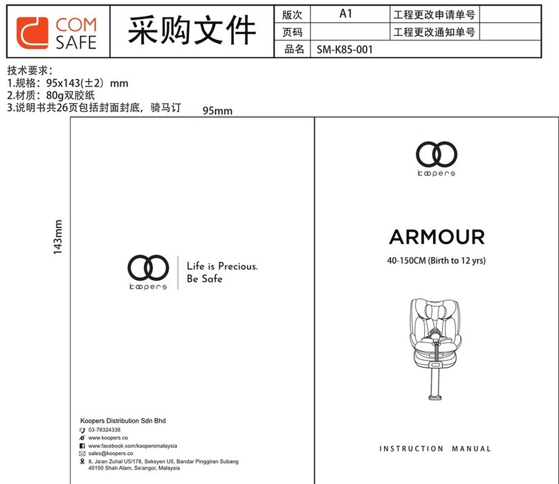 Koopers ARMOUR instruction manual