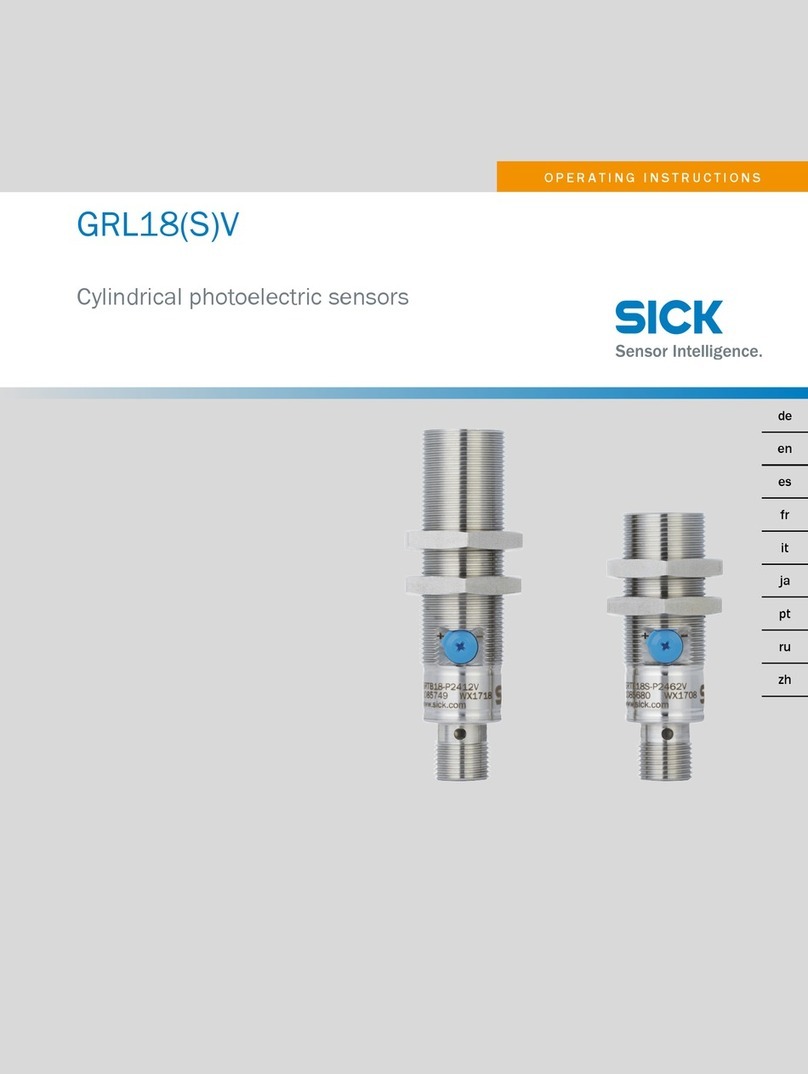 SICK GRL18V User manual