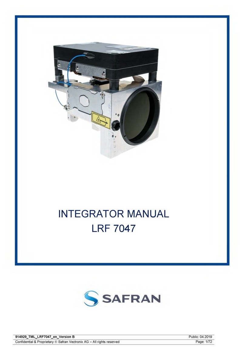 Safran LRF 7047 manual