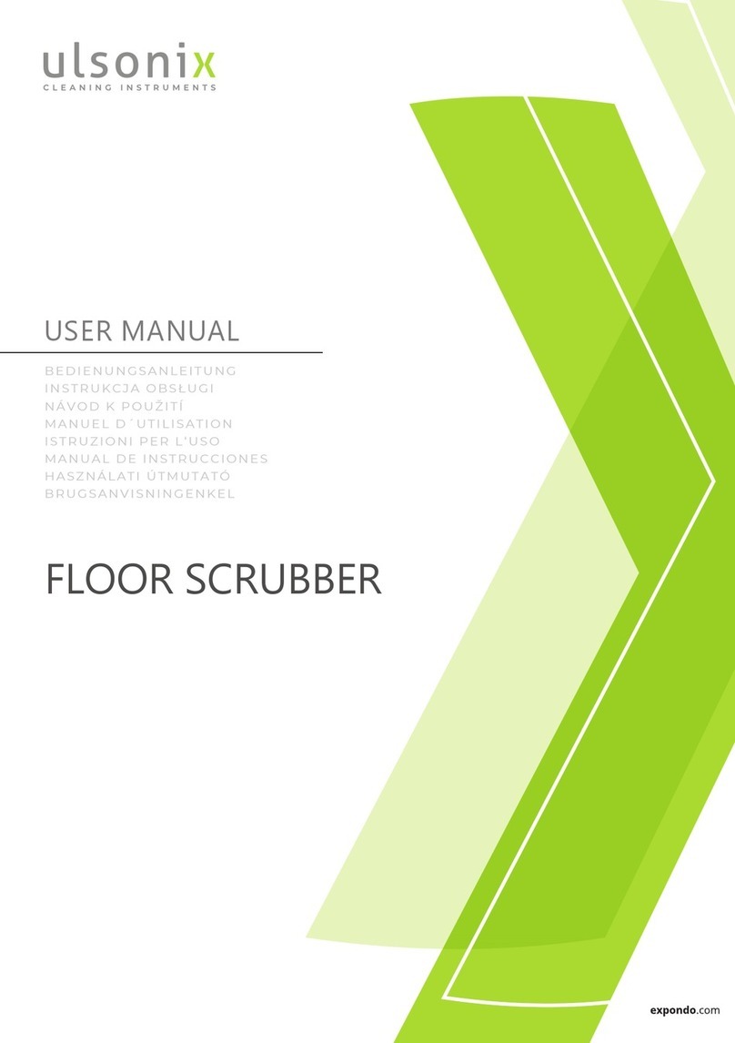 ulsonix TOPCLEAN 750VPRO+ user manual