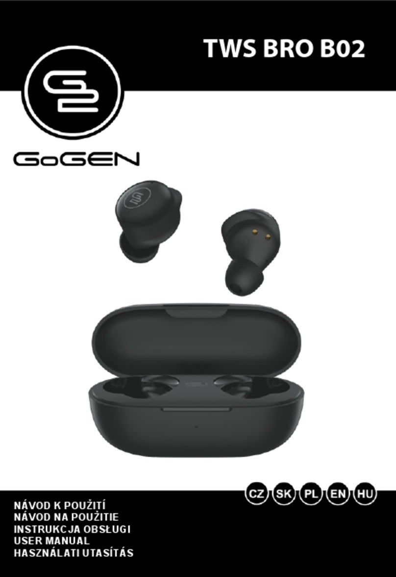 Gogen TWS BRO B02 User manual