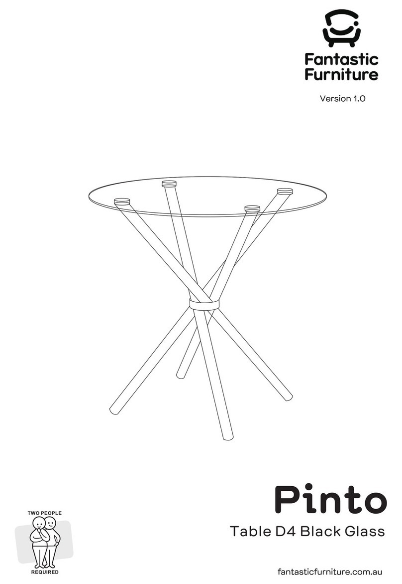 fantastic furniture Pinto manual