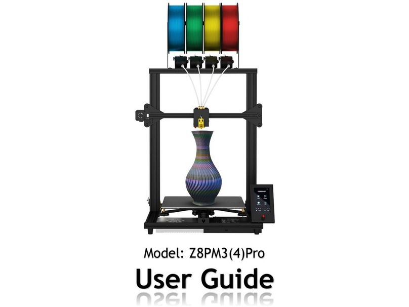 Zonestar Z8PM4 Pro user guide