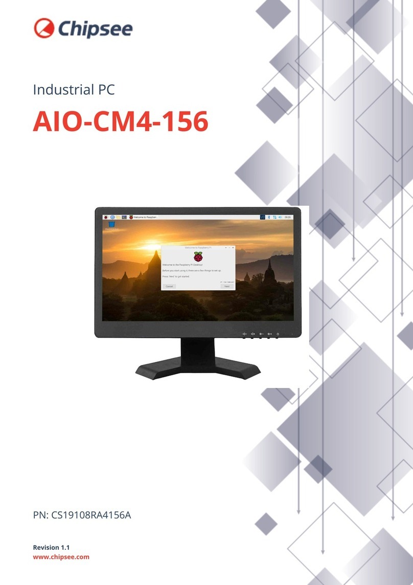 Chipsee AIO-CM4-156 User manual Chipsee AIO-CM4-156 User manual