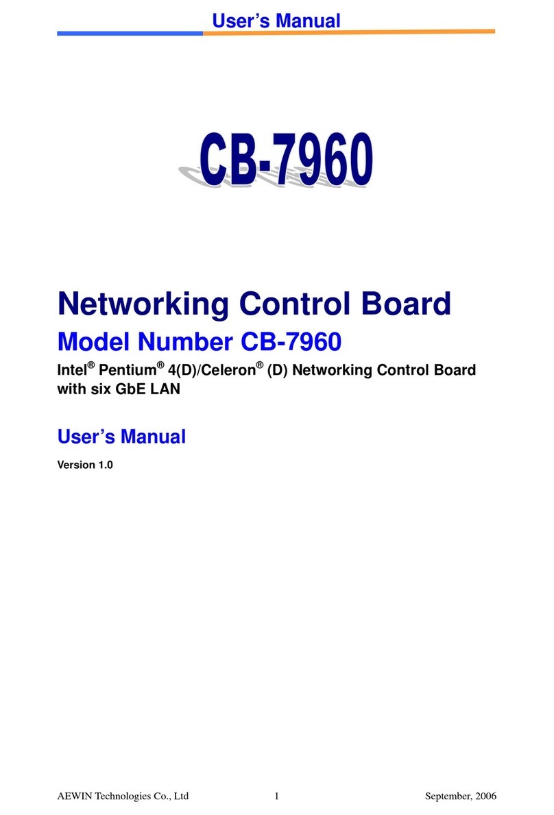 Aewin Technologies CB-7960 user manual