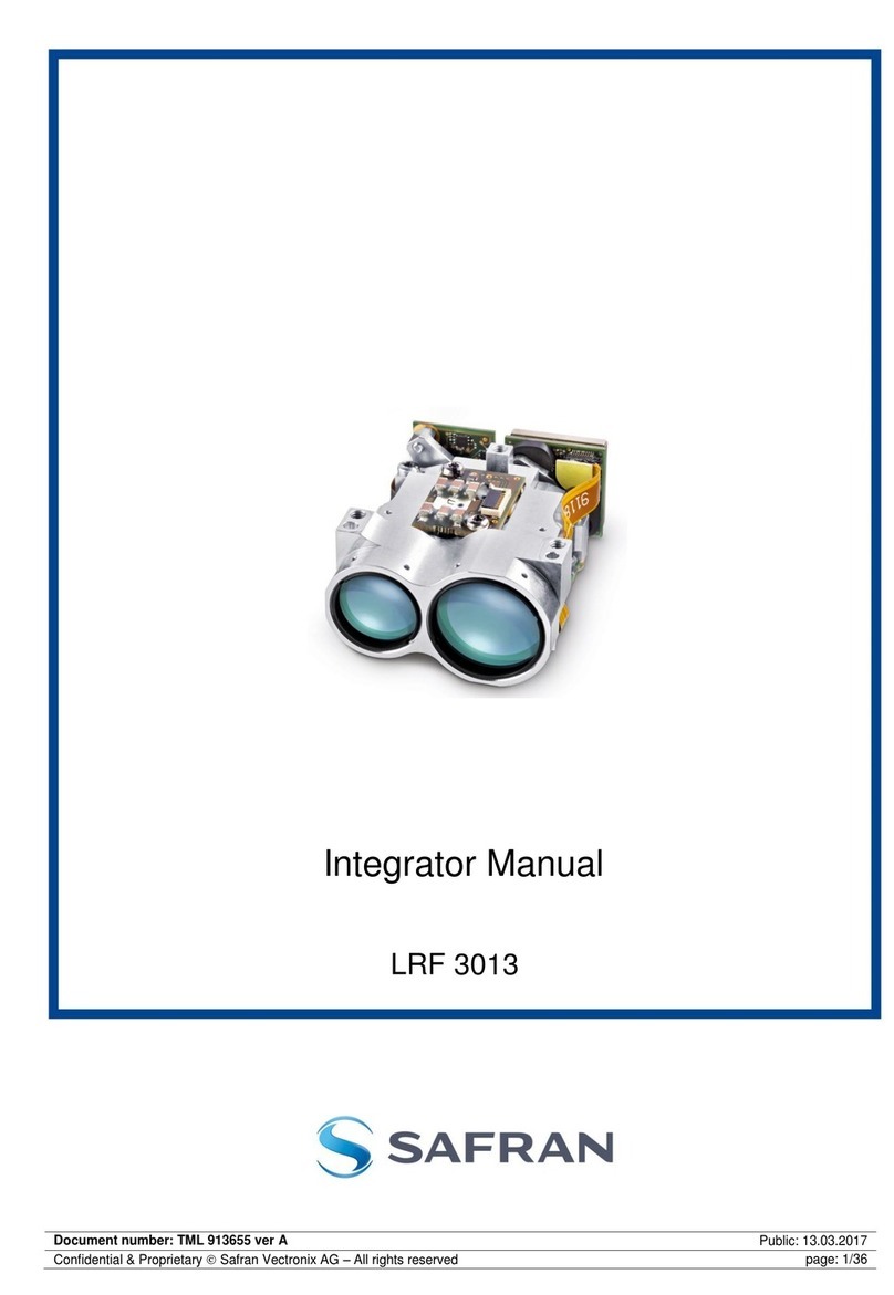 Safran LRF 3013 manual