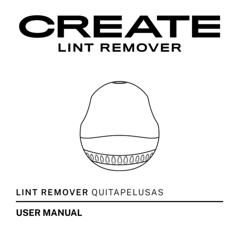 Create LINT REMOVER user manual