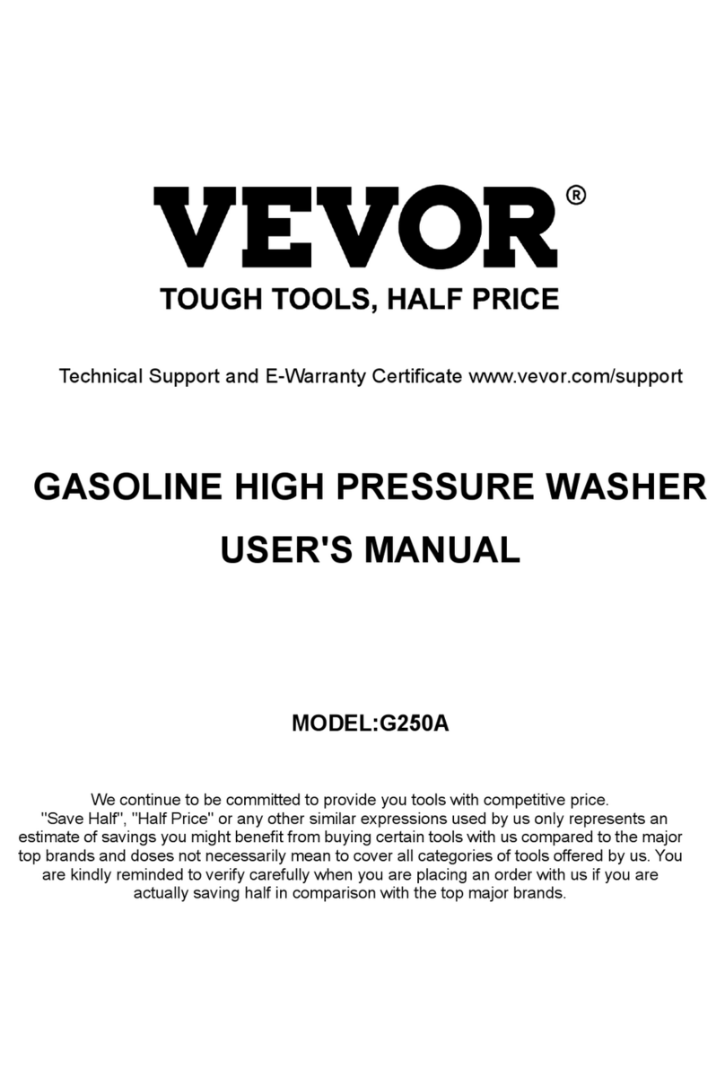 VEVOR G250A User manual