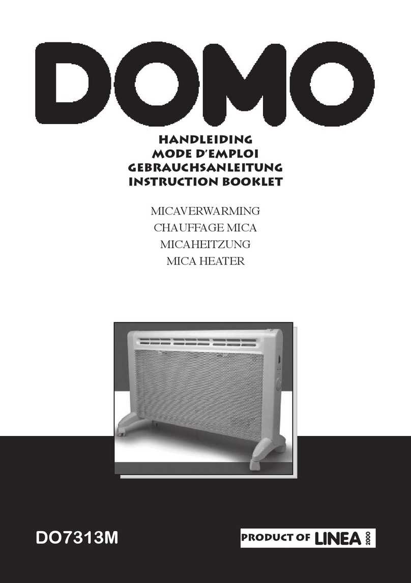Linea 2000 DOMO DO7313M Instruction booklet