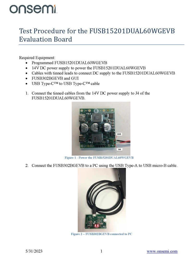 onsemi FUSB15201DUAL60WGEVB Test Procedure