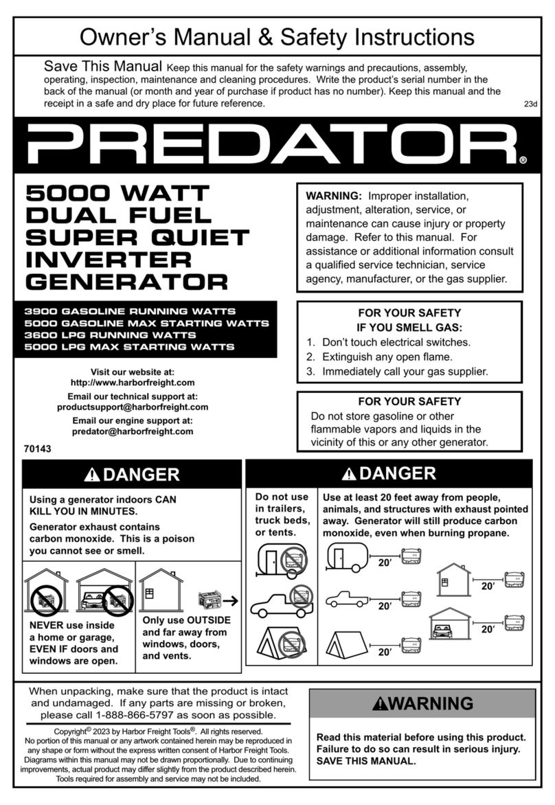 Predator 70143 Assembly instructions