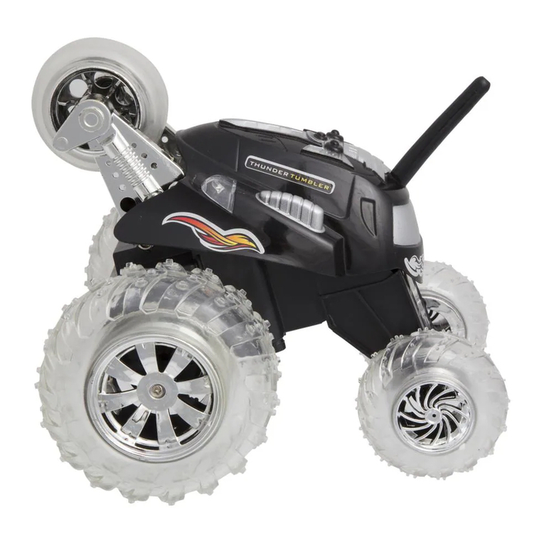 Thunder Tumbler Toy-R/C Monster V-Blk Wheel user manual Thunder Tumbler Toy-R/C Monster V-Blk Wheel user manual