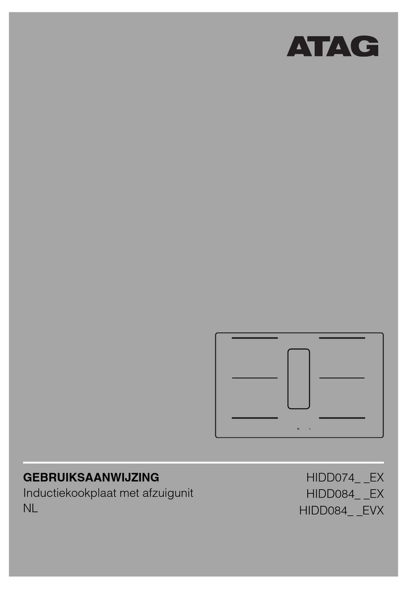 Atag HIDD074 EX Series User manual