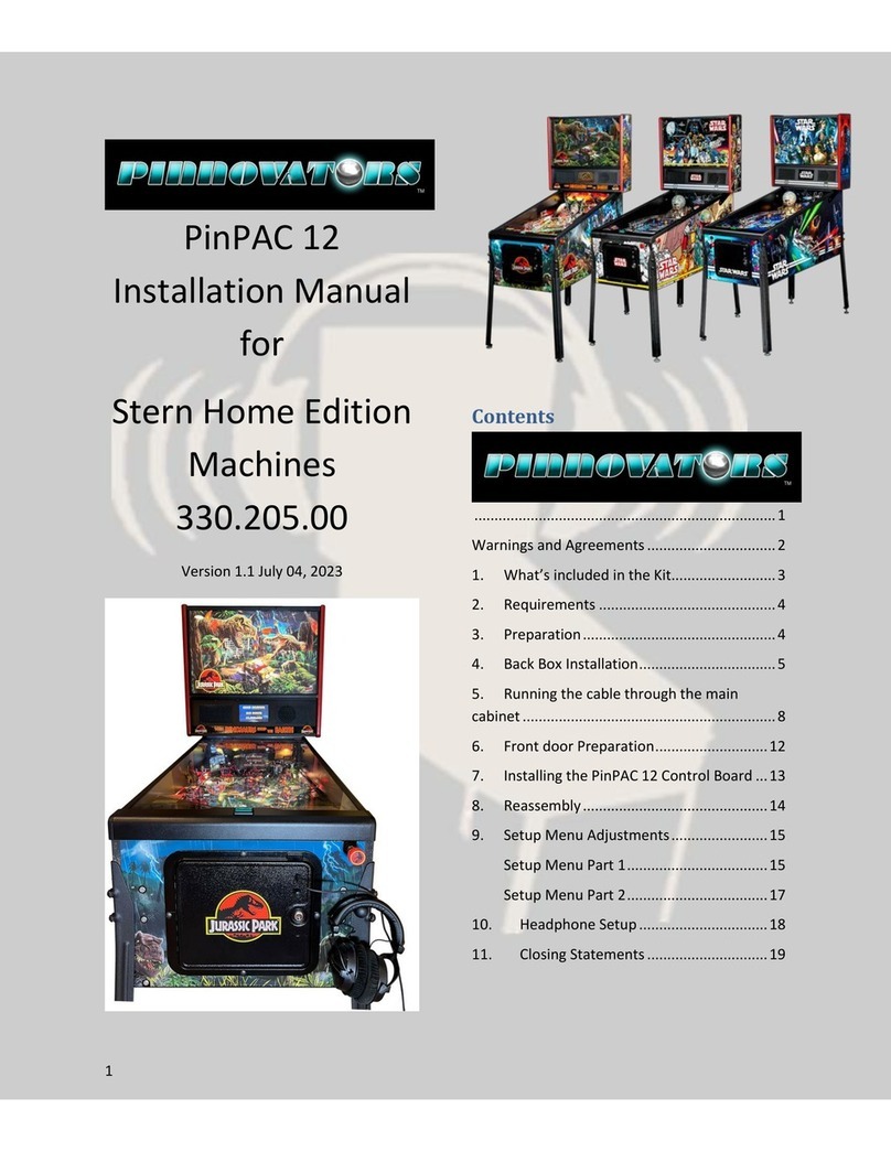 Pinnovators PinPAC 12 installation manual Pinnovators PinPAC 12 installation manual