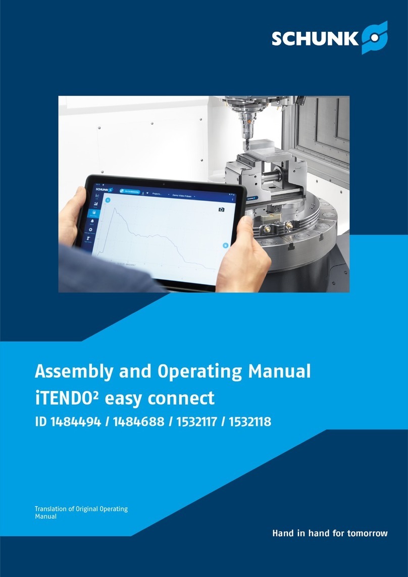 SCHUNK iTENDO2 easy connect User instructions