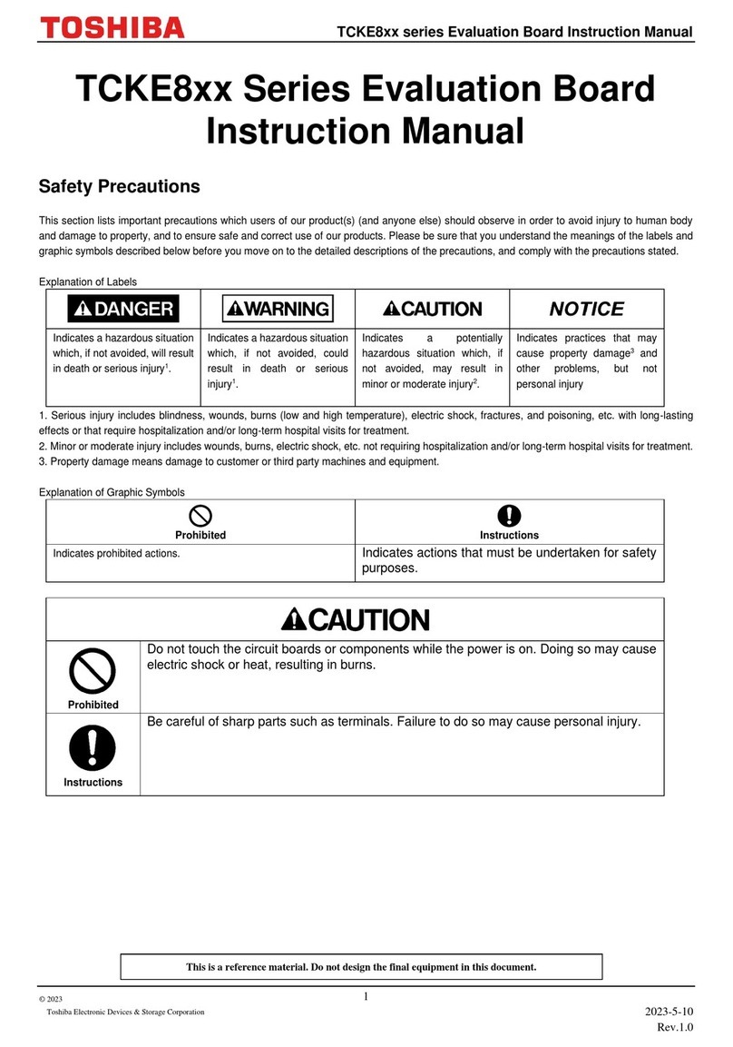 Toshiba TCKE8 Series instruction manual