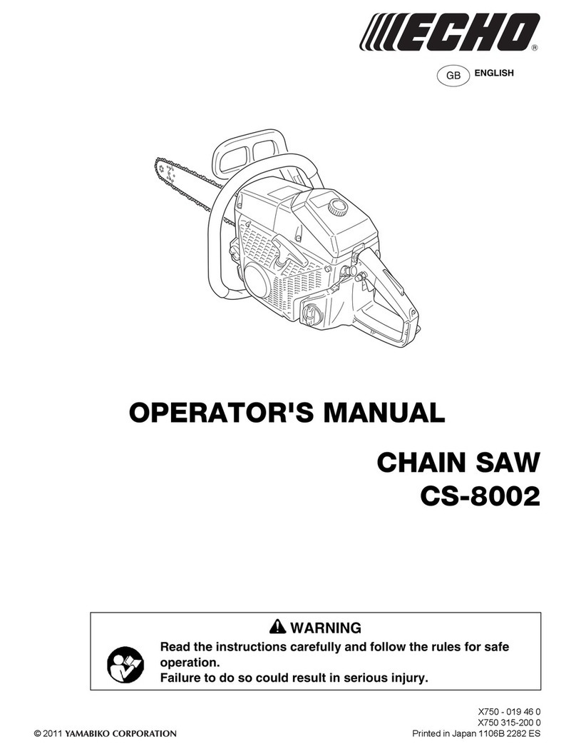 Echo CS-8002 User manual
