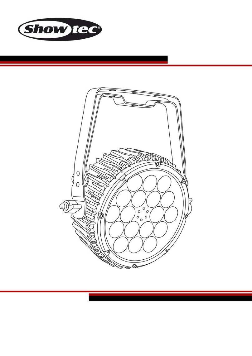 Show Tec Compact Par 18 MKII Tour V1 User manual