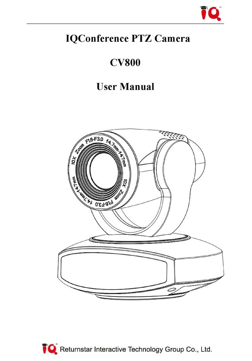Returnstar Interactive Tech IQConference CV800 user manual