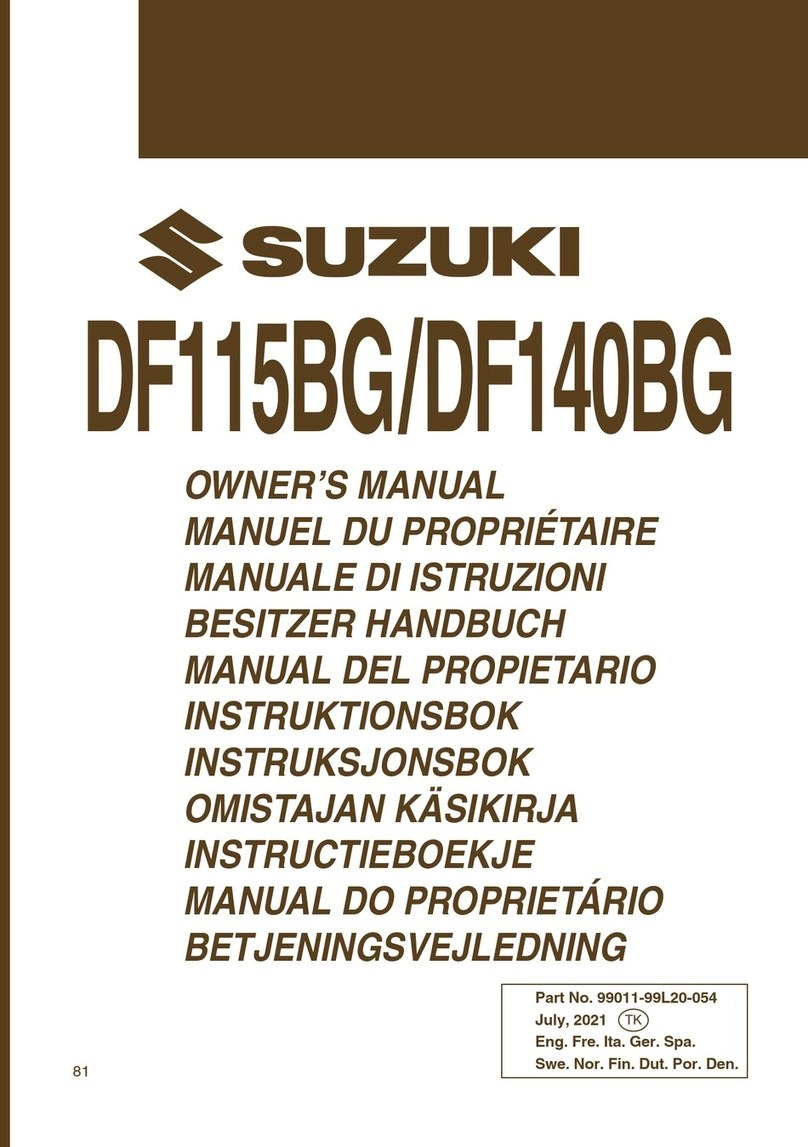 Suzuki DF115BG 2021 owner's manual