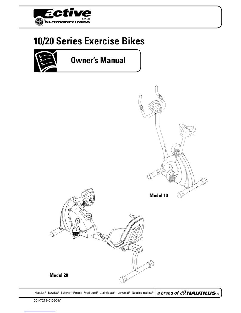Schwinn 10 Series owner's manual
