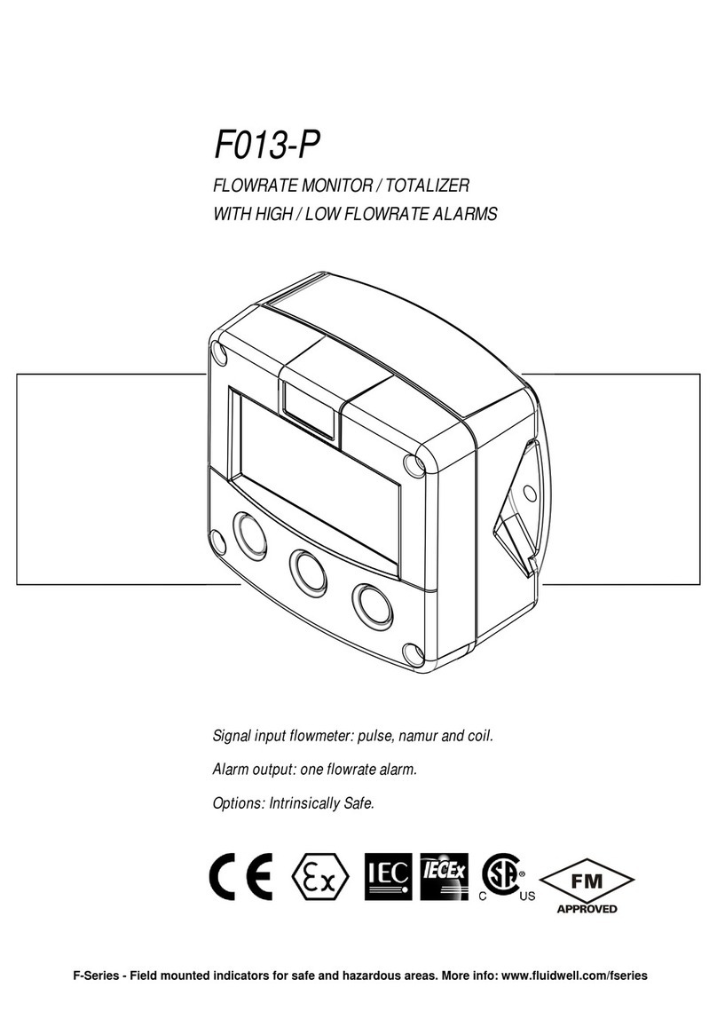 Fluidwell F013-P User manual