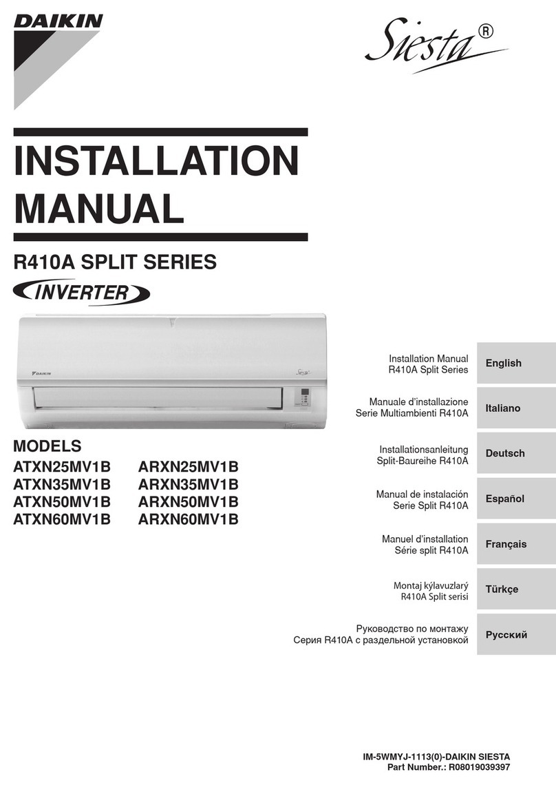 Daikin ATXN25MV1B User manual