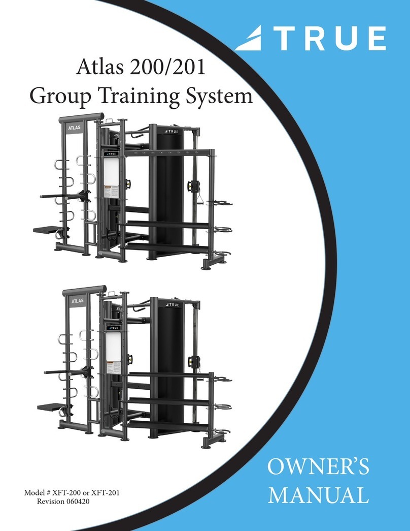 True Atlas 200 owner's manual