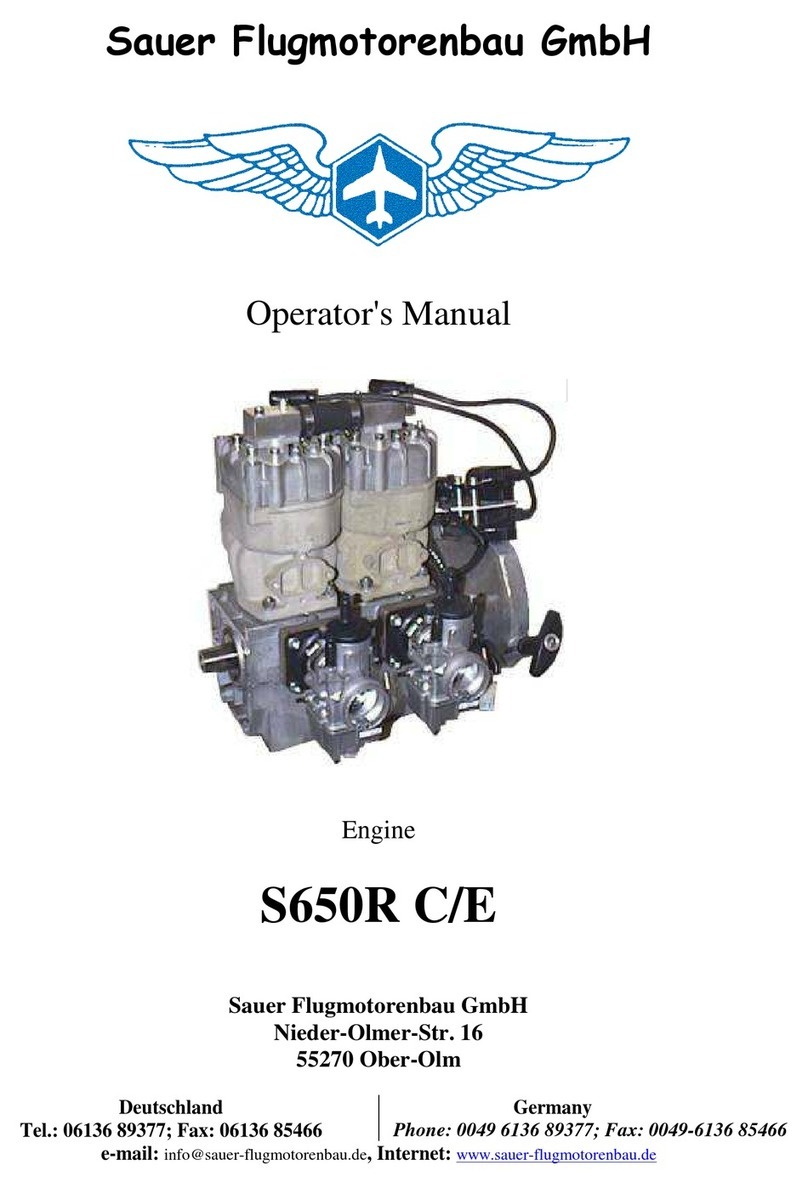 Sauer S650R C Operator's manual