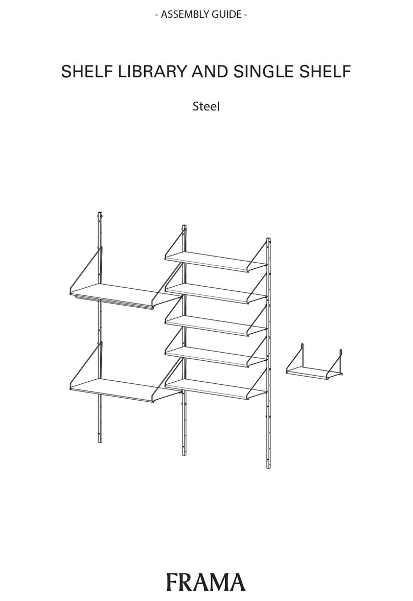Frama SHELF LIBRARY User manual Frama SHELF LIBRARY User manual
