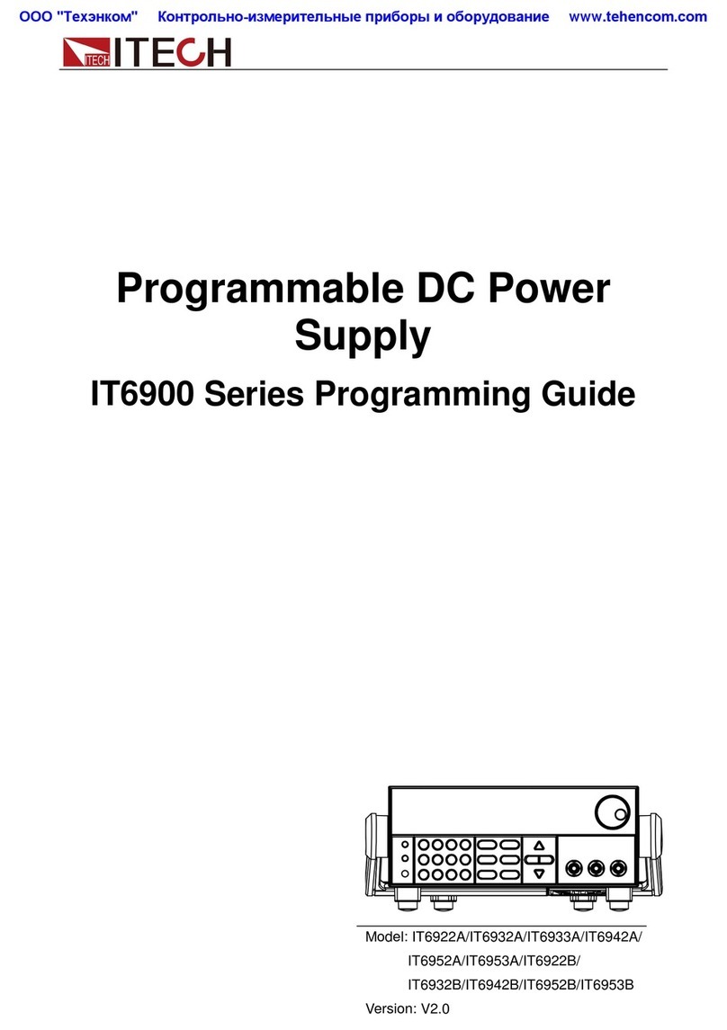I-Tech IT6900 Series Programming guide