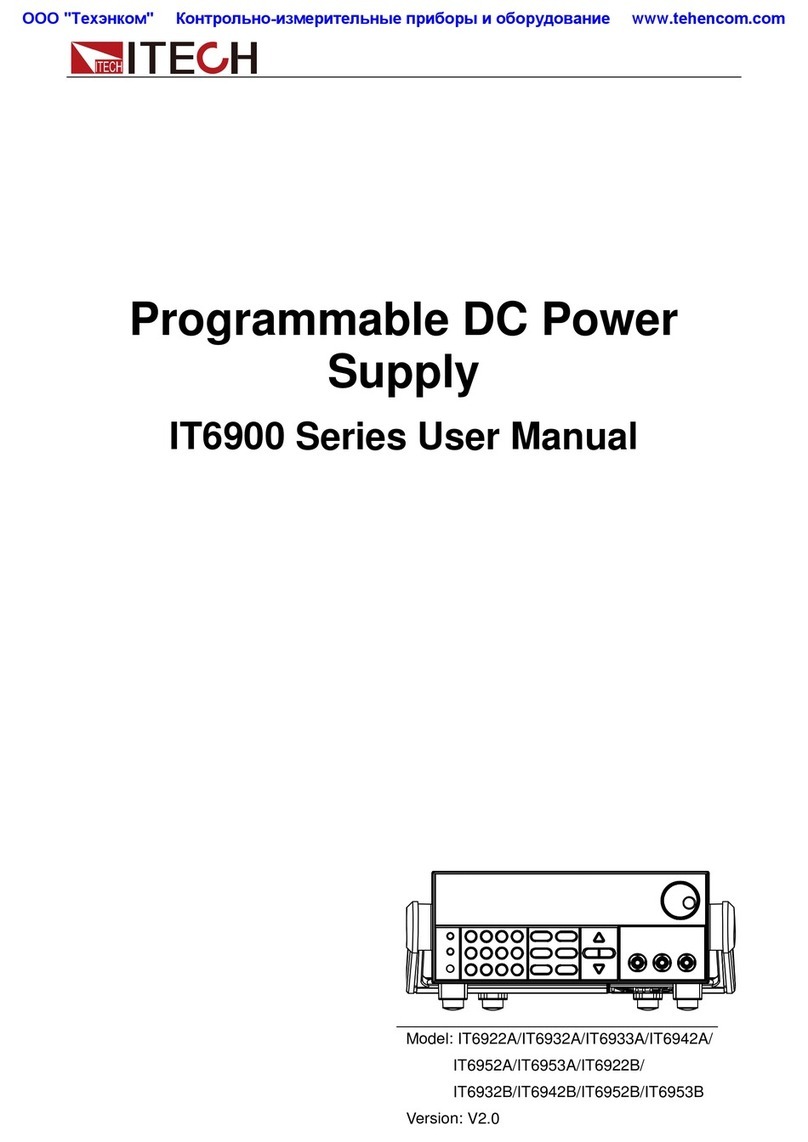 I-Tech IT6900 Series user manual