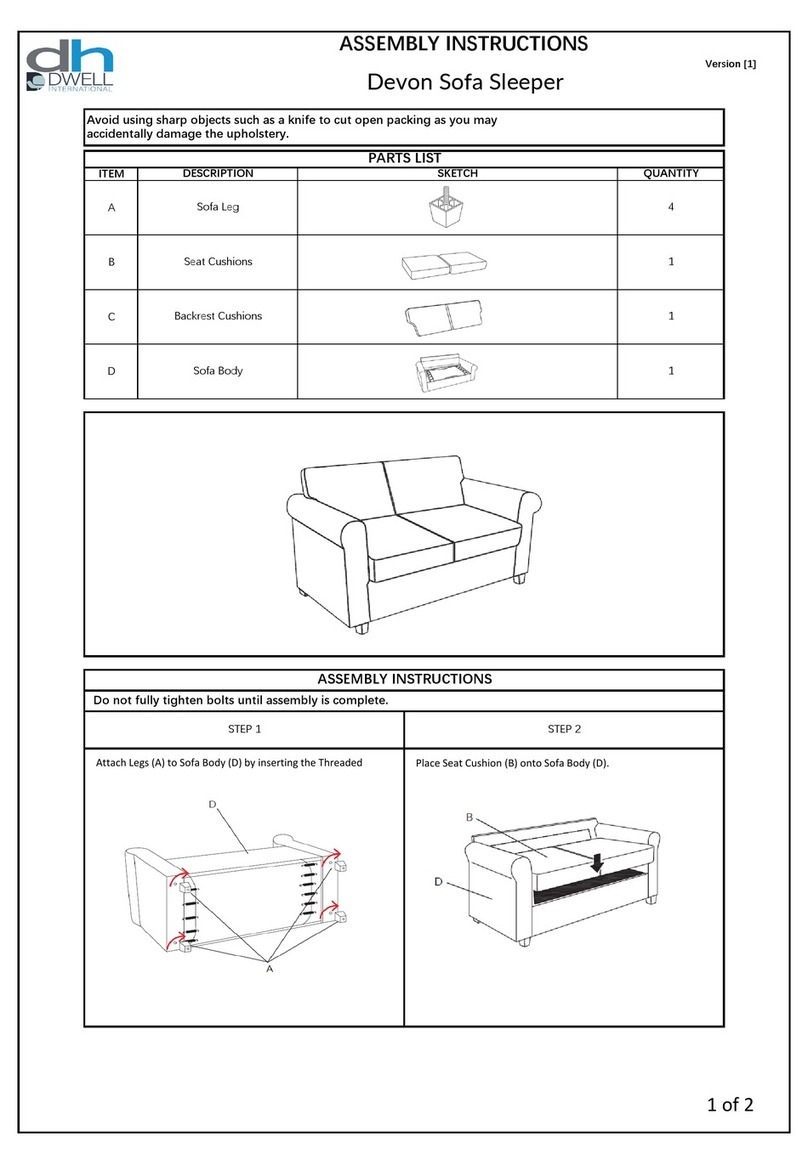 Dwell Devon Assembly instructions