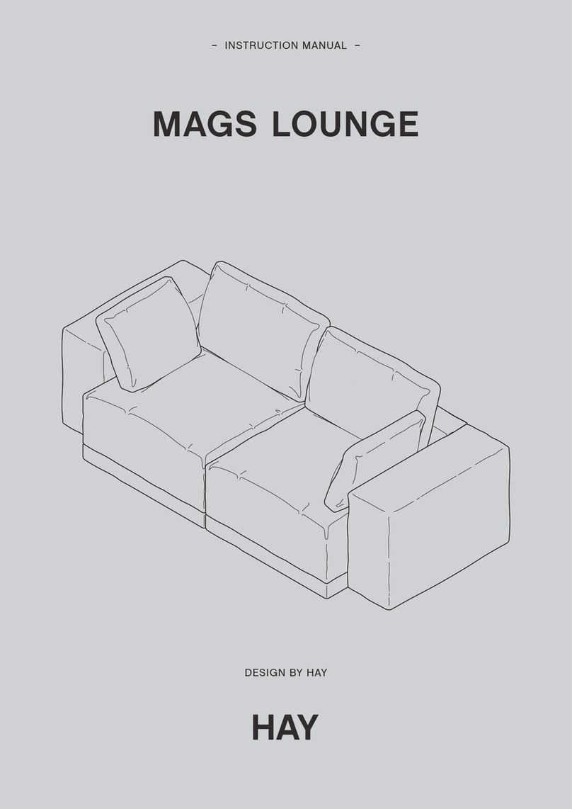 Hay MAGS LOUNGE User manual