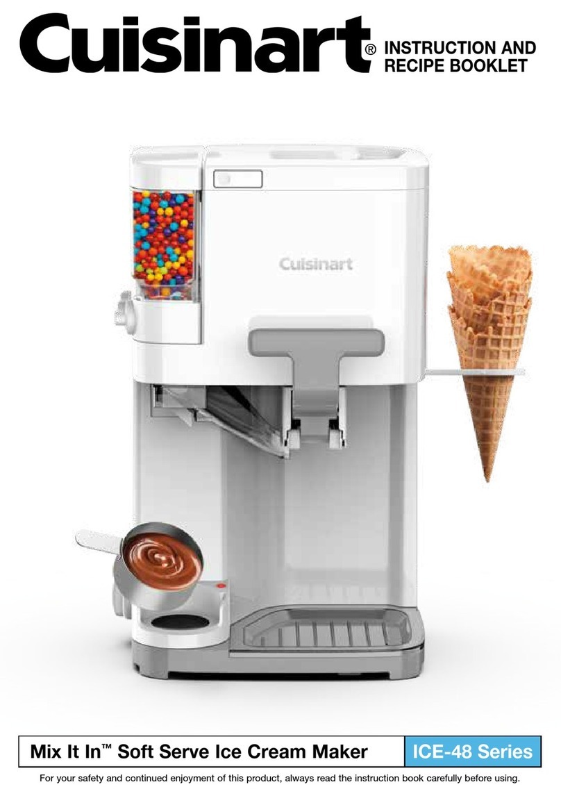 Cuisinart Mix It In ICE-48 Series Service manual
