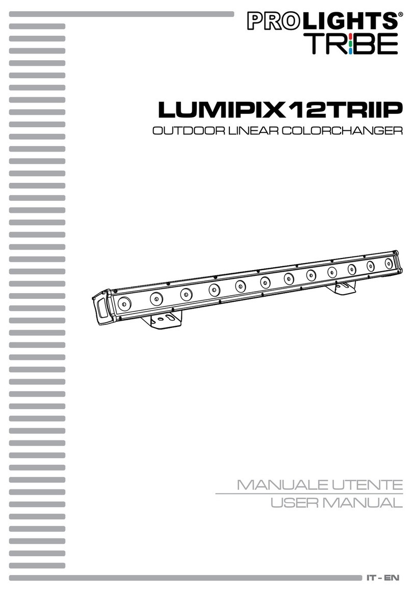 Prolights Tribe LUMIPIX12TRIIP user manual