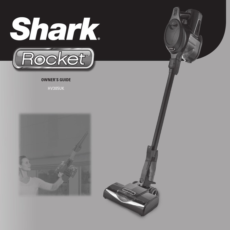 Shark Rocket HV305UK User manual Shark Rocket HV305UK User manual