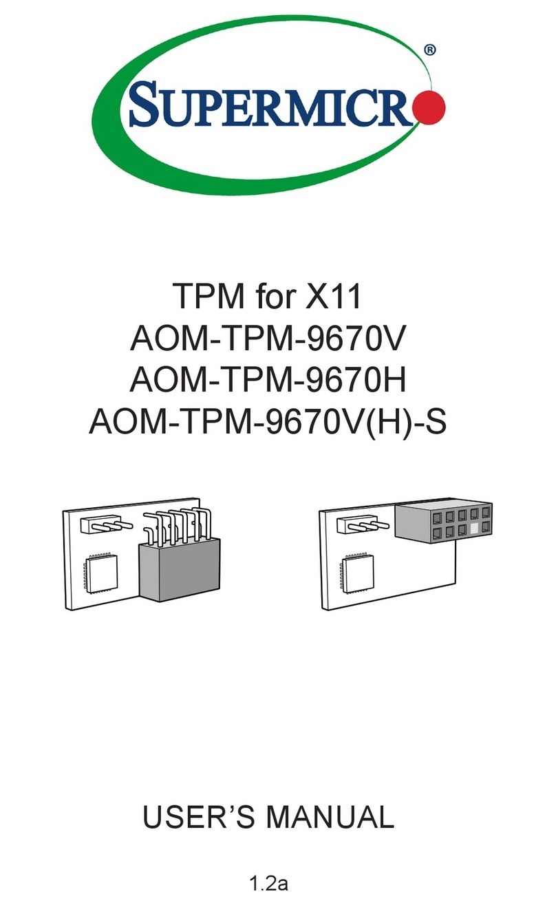 Supermicro AOM-TPM-9670V user manual