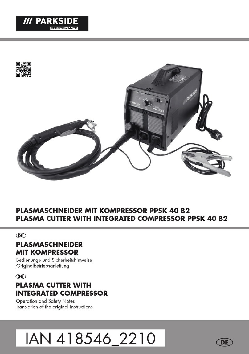 Parkside PPSK 40 B2 User manual
