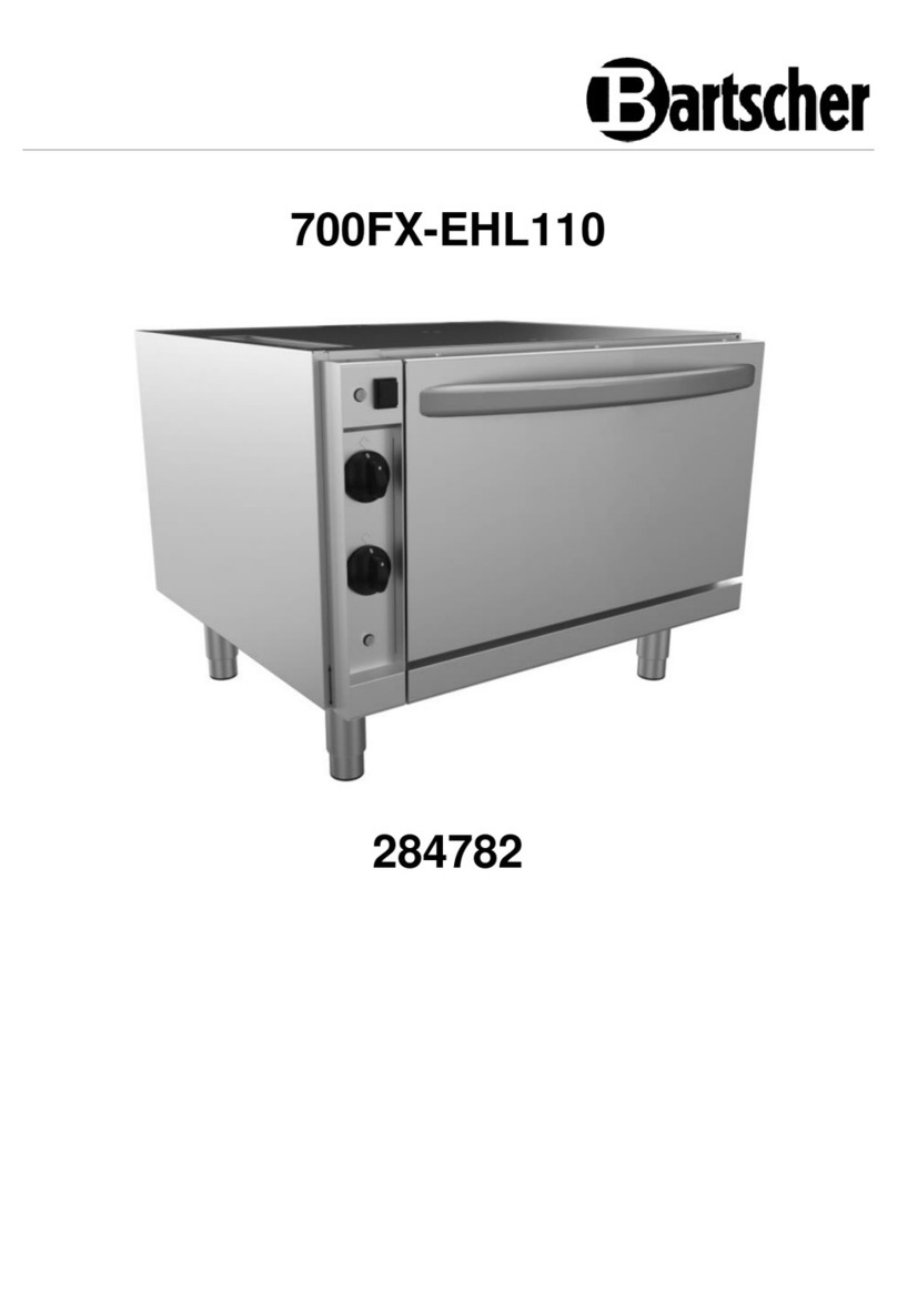 Bartscher 700FX-EHL110 User manual