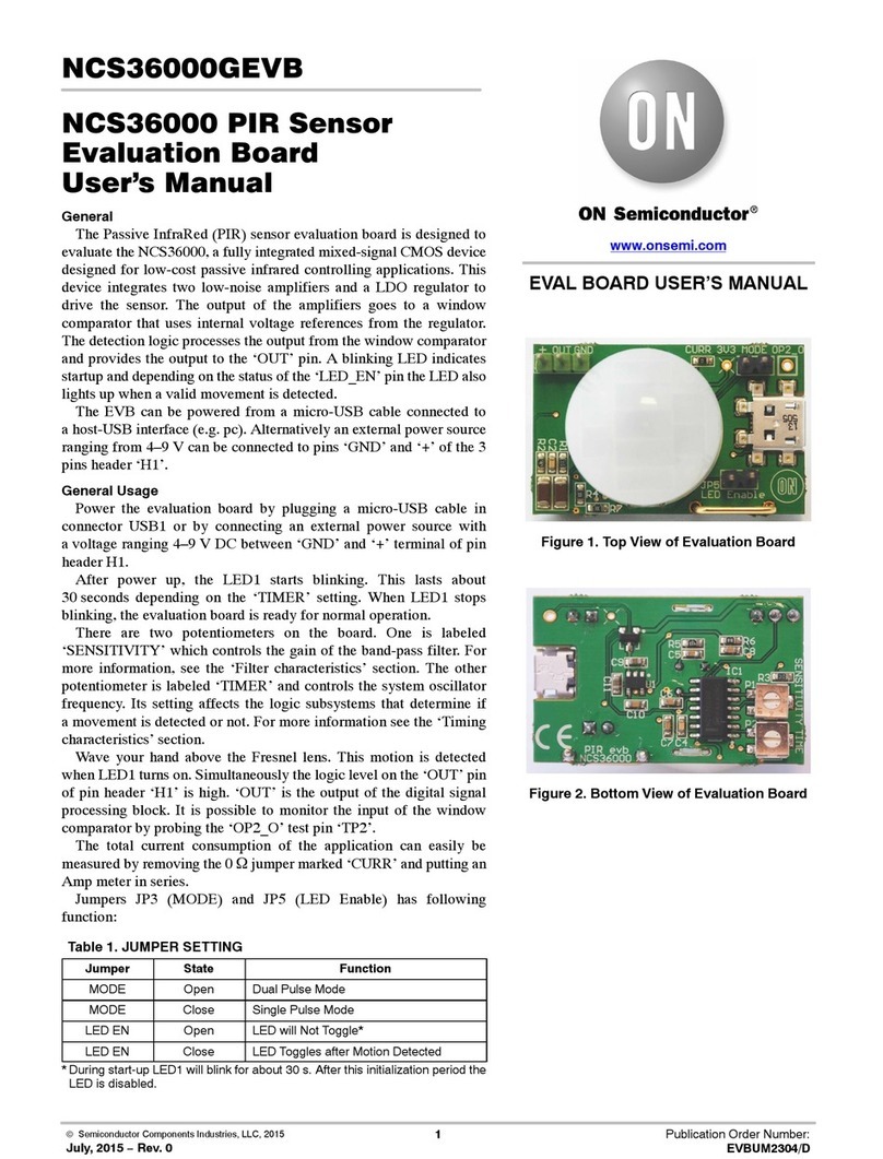 ON Semiconductor NCS36000GEVB User manual