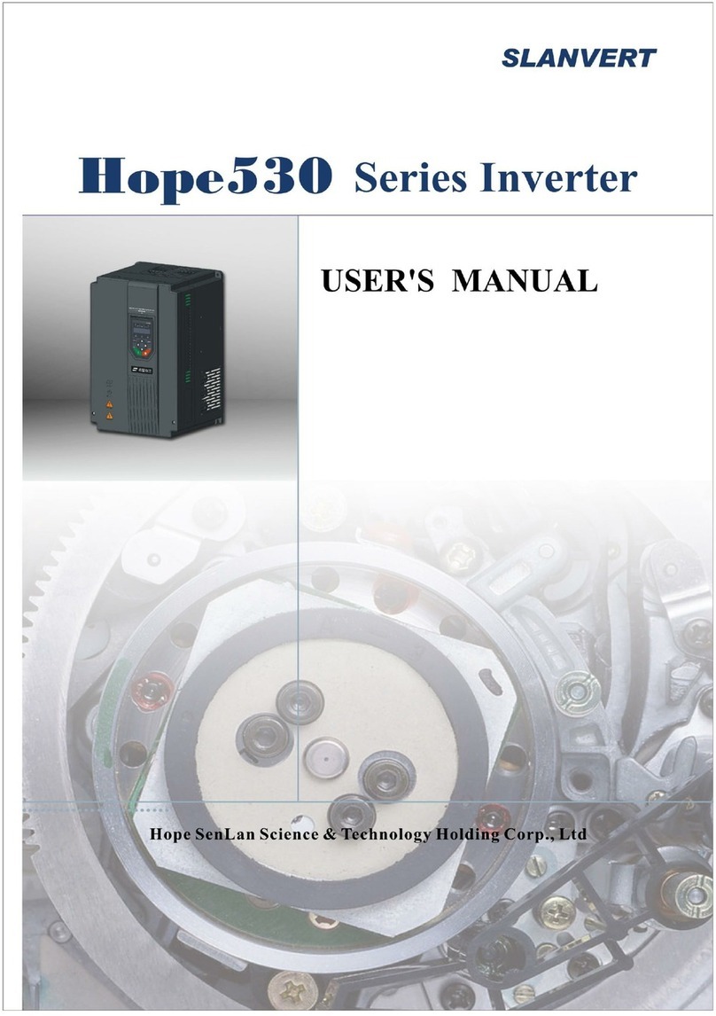 Senlan SLANVERT Hope530 Series User manual