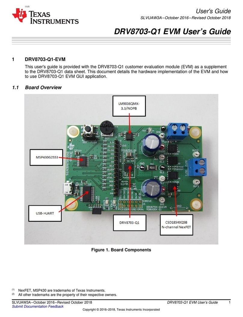 Texas Instruments DRV8703-Q1 User manual